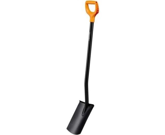  Лопата штыковая Fiskars Solid (1066717) с закругленным лезвием 