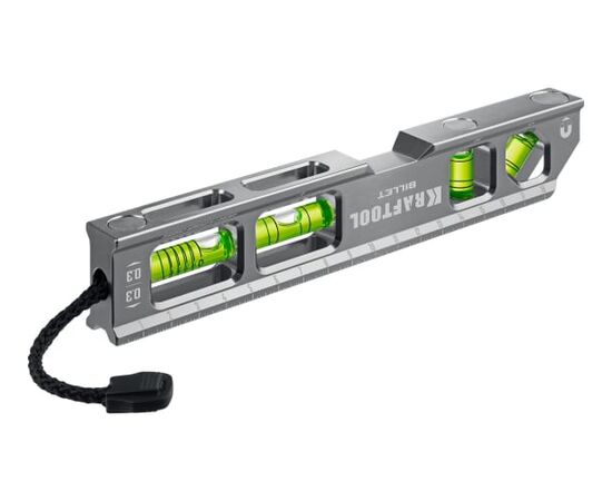  Уровень магнитный брусковый Kraftool Billet 34790 20см 8-в-1 