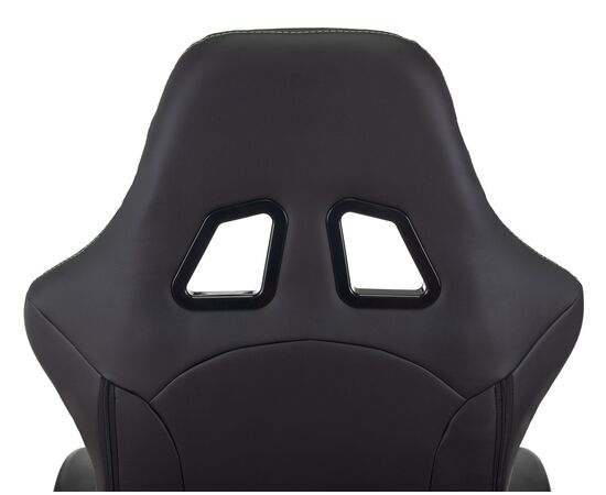  Кресло Zombie Viking 5 Aero LGreen игровое черный/салатовый искусственная кожа 