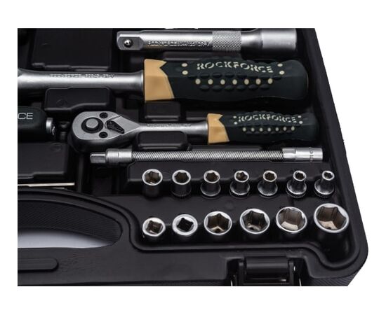  Набор торцевых головок и вставок RockForce RF-4941-5 1/2 1/4DR 6-гранных 94 предмета 