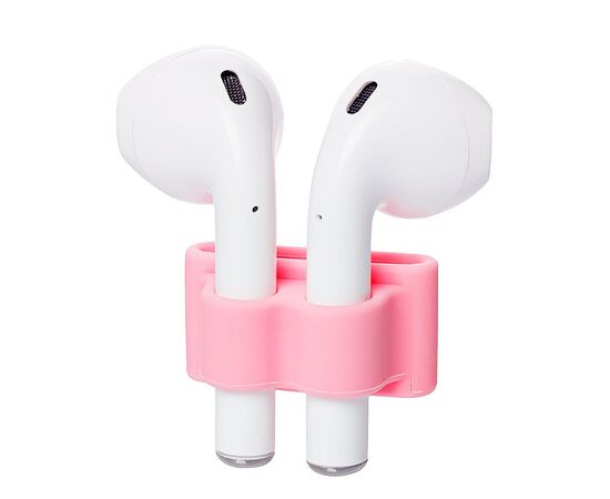  Держатель - силиконовый для наушников "Apple AirPods" (pink) (97761) 