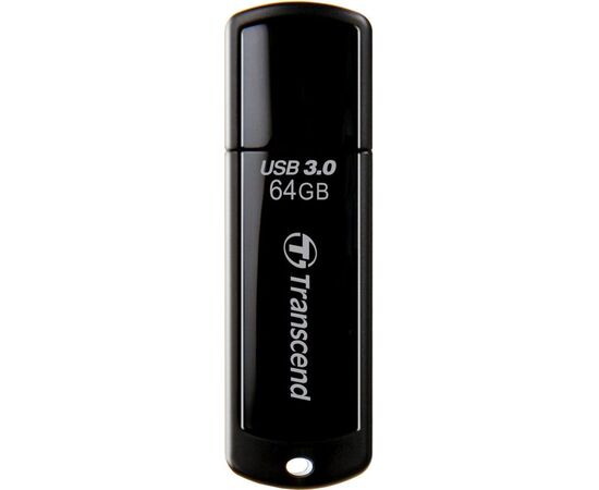  Флеш накопитель 64GB Transcend JetFlash 700, USB 3.0, Черный <TS64GJF700> 