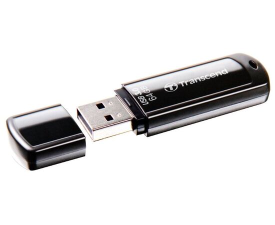  Флеш накопитель 64GB Transcend JetFlash 700, USB 3.0, Черный <TS64GJF700> 