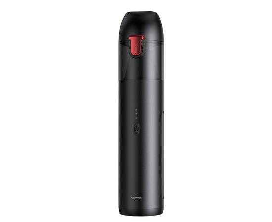  Автомобильный пылесос USAMS Mini Handheld Vacuum Cleaner - Geoz Series, 1.5A, 7800mAh, черный 