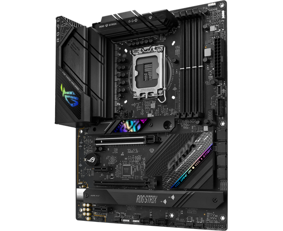  MB s1700 ASUS ROG STRIX B760-F GAMING WIFI ATX 4xDDR5 2xPCIEx16 2xPCIEx1 3xM.2 USB-C DP HDMI 2.5GLAN Wi-Fi 6E (90MB1CT0-M0EAY0) 