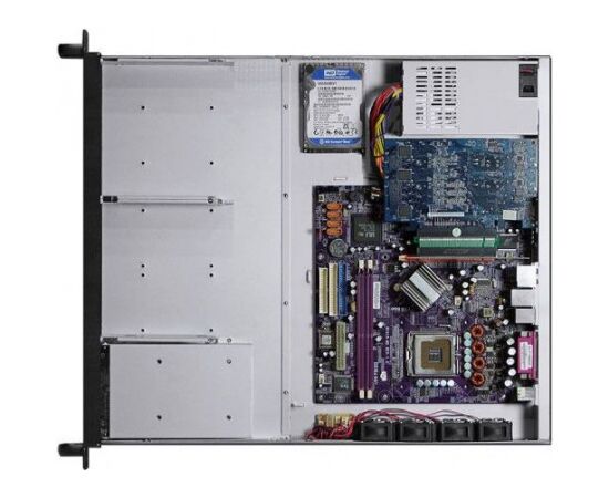 Корпус Procase EB152-B-0 черный,1U глубина 520мм, MB 12"x9.6", без бл.пит 