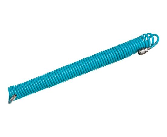  Шланг STELS Basf 57007 полиуретановый спиральный профессиональный 10м, с быстросъемными соединениями 