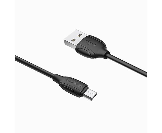  Кабель USB - micro USB Borofone BX19 100см 2,4A (black) (122955) 