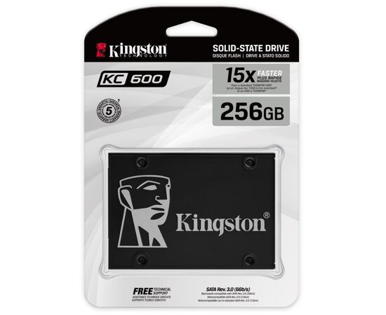  SSD Kingston KC600 2.5" 256Gb SKC600/256G 