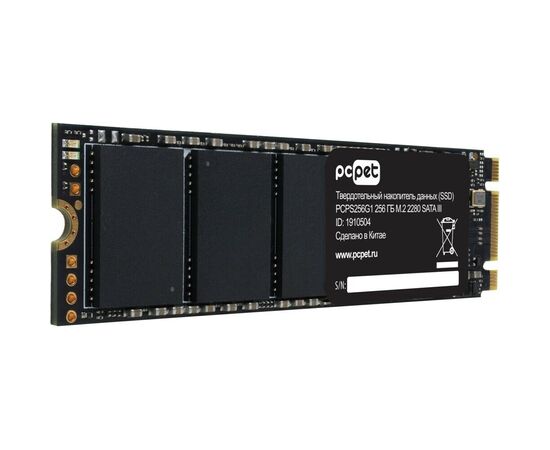  SSD PC Pet PCPS256G1 SATA III 256Gb M.2 2280 OEM 