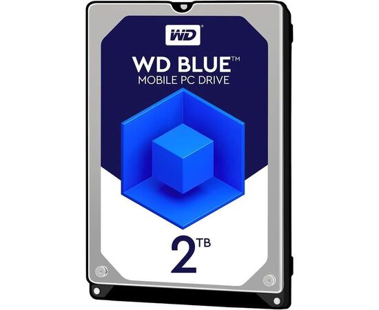  HDD 2.5" 2.0TB 5400rpm SATA3 128MB WD Blue (WD20SPZX) 9.5mm 
