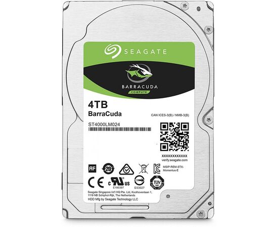  HDD Seagate Original Sata3 4Tb ST4000LM024 Momentus (5400rpm) 128Mb 2.5" 