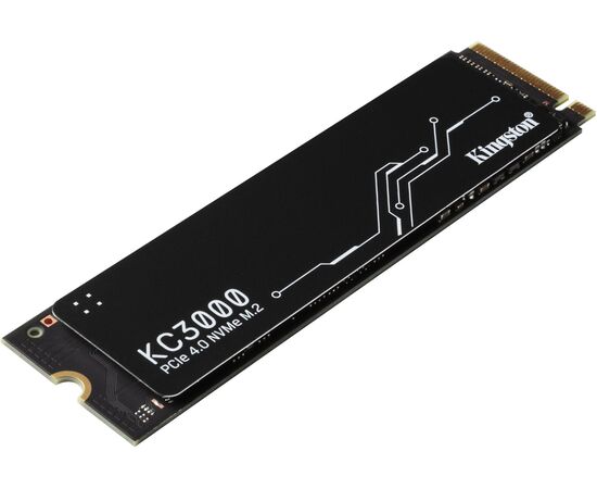  SSD M.2 512GB PCI-e4.0 Kingston KC3000 Series (SKC3000S/512G) (PCI-E 4.0 x4, up to 7000/3900Mbs, 900000 IOPS, 3D TLC, NVMe, 400TBW, Phison E18, 22х80m (PCI-E 4.0 x4, up to 7000/3900Mbs, 900000 IOPS, 3D TLC, NVMe, 400TBW, Phison E18, 22х80mm, LP) 
