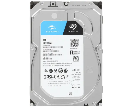 HDD Seagate Skyhawk ST2000VX017 SATA-III 2TB (5400rpm) 256Mb 3.5" 
