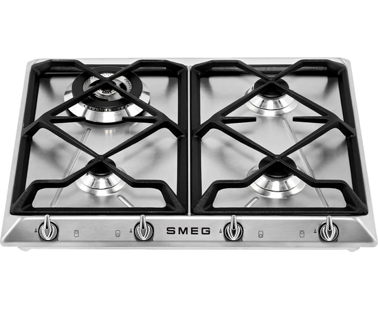  Варочная панель SMEG SR964XGH Victoria газ, варочная 60см, нерж 