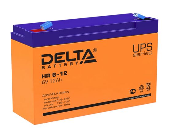  Аккумуляторная батарея Delta HR 6-12 