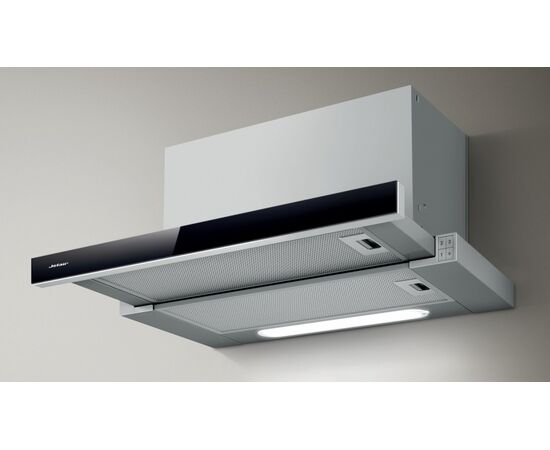  Вытяжка Jet Air Betta 60/GR/BK GL серый упр. кнопочное (1 мотор) 