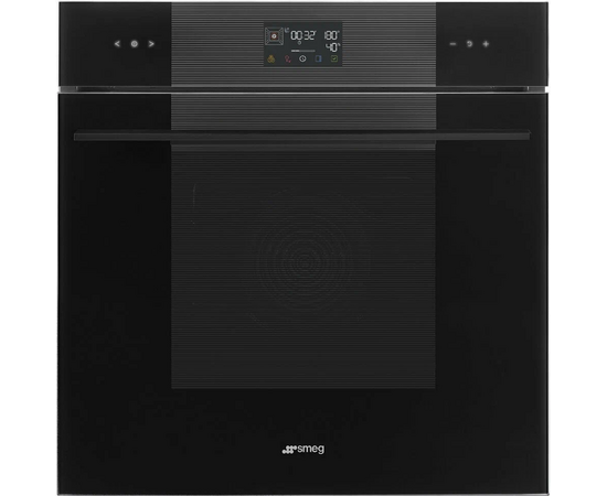  Духовой шкаф SMEG SOP6102S2PB3 Linea 60см, с паром, пиролитическая очистка, 12 программ, 68л, черный 