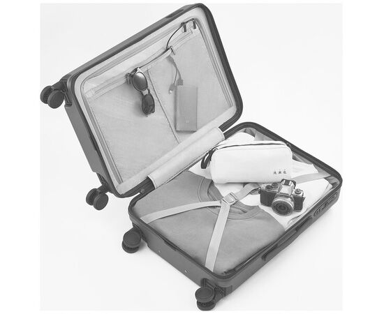  Чемодан NINETYGO Rhine Pro plus Luggage 24'' 223102 серый 