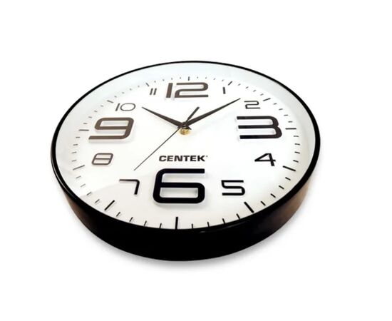  Часы настенные CENTEK СТ-7101 белый 