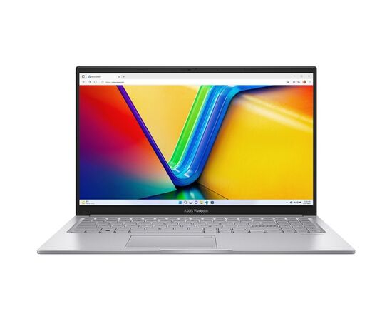  Ноутбук ASUS Vivobook 15 X1504Z (X1504ZA-BQ085) 15.6"/FHD/IPS/250 NIT/60Hz/i3-1215U/8GB DDR4 on board/256GB/Intel UHD/HD Cam with PS/WiFi/Kbd ENG-RUS Backlit Chiclet Keyboard/42WHrs 3 Cell/US MIL-STD 810H/LCD Cover Plastic/DOS/Cool Silver (90NB1022-M003J0 