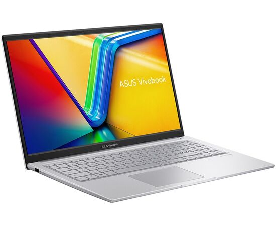  Ноутбук ASUS Vivobook 15 X1504Z (X1504ZA-BQ085) 15.6"/FHD/IPS/250 NIT/60Hz/i3-1215U/8GB DDR4 on board/256GB/Intel UHD/HD Cam with PS/WiFi/Kbd ENG-RUS Backlit Chiclet Keyboard/42WHrs 3 Cell/US MIL-STD 810H/LCD Cover Plastic/DOS/Cool Silver (90NB1022-M003J0 