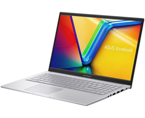  Ноутбук ASUS Vivobook 15 X1504Z (X1504ZA-BQ085) 15.6"/FHD/IPS/250 NIT/60Hz/i3-1215U/8GB DDR4 on board/256GB/Intel UHD/HD Cam with PS/WiFi/Kbd ENG-RUS Backlit Chiclet Keyboard/42WHrs 3 Cell/US MIL-STD 810H/LCD Cover Plastic/DOS/Cool Silver (90NB1022-M003J0 