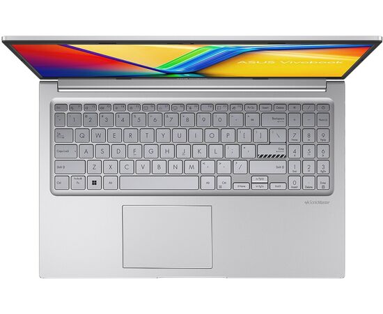  Ноутбук ASUS Vivobook 15 X1504Z (X1504ZA-BQ085) 15.6"/FHD/IPS/250 NIT/60Hz/i3-1215U/8GB DDR4 on board/256GB/Intel UHD/HD Cam with PS/WiFi/Kbd ENG-RUS Backlit Chiclet Keyboard/42WHrs 3 Cell/US MIL-STD 810H/LCD Cover Plastic/DOS/Cool Silver (90NB1022-M003J0 