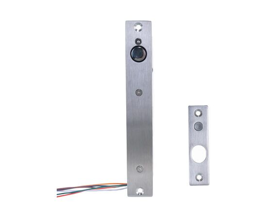  Замок Falcon Eye FE-L100S (00-00110260) электромех. нерж серебристый 