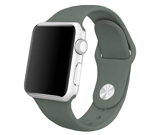  Ремешок Krutoff Silicone для Apple Watch 42/44/45mm M/L (dark olive) 29 