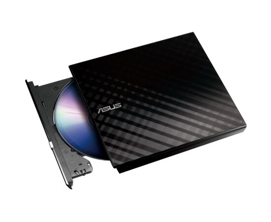  ODD ext DVD±RW ASUS Slim Drive SDRW-08D2S-U LITE White, USB2.0, 20 mm, Retail (SDRW-08D2S-U LITE/WHT/G/AS) (90-DQ0436-UA221KZ) 