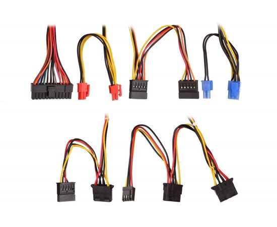  Блок питания Exegate EX221637RUS 450NPXE(+PFC), ATX, black, 12cm fan, 24+4pin, 6/8pin PCI-E, 3xSATA, 2xIDE, 