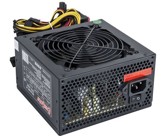  Блок питания Exegate EX221638RUS 500NPXE(+PFC), ATX, black, 12cm fan, 24+4pin, 6pin PCI-E, 3xSATA 