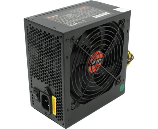 Блок питания ExeGate 400W 400PPE, ATX, PC, black, APFC, 12cm, 24p+4p, PCI-E, 3xIDE, 5xSATA, FDD + кабель 220V в комплекте 