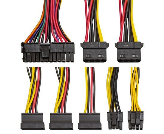  Блок питания ExeGate UNS750 EX292164RUS 750W (ATX, 12cm fan, 24pin, 4+4pin, PCIe, 3xSATA, 2xIDE, FDD) 