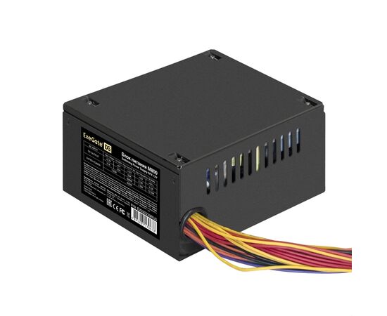  Блок питания ExeGate M800 EX292239RUS 800W (SFX, APFC, КПД 87% (80 PLUS Silver), 8cm fan, 24pin, 4+4pin, 3xSATA 