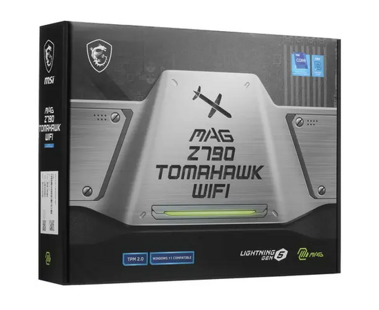  MB s1700 MSI MAG Z790 Tomahawk WIFI, 4*DDR5, 2*PCIEx16, 1*PCIEx1, 4*M.2, 3*TypeC, 4*USB3.2Gen2, 6*USB3.2Gen1, 4*USB2.0, 7*SATA3.0, 2.5G, DP, HDMI, ATX 