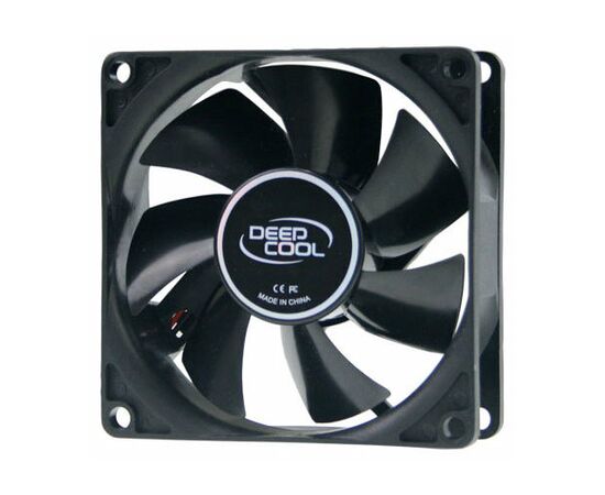  Вентилятор 80 мм Deepcool XFAN 80, 4-pin molex, Ф80x25mm, 1800rpm, 20dBA, 21.8 CFM, HDB (hydro dynamic bearing), 82 гр. 