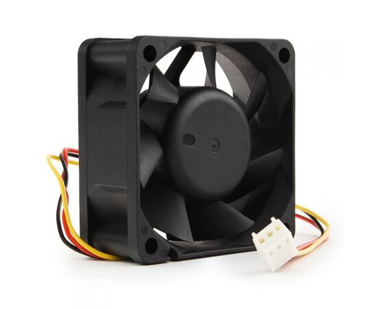  Вентилятор 60 мм Gembird D6025SM-3, 60x60x25, 3 pin 4000 rpm, 25 dBA, втулка (sleeve), MTBF: 30000 часов, длина провода 25 см 