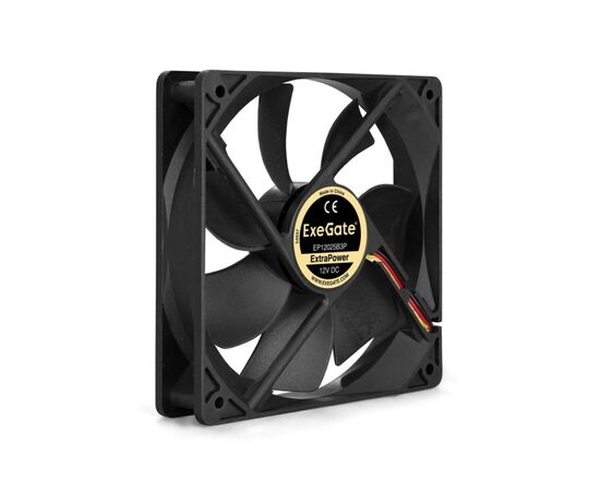  Вентилятор Exegate ExtraPower EP12025B3P EX283386RUS 120x120x25 мм, двойной шарикоподшипник, 3pin, 1600RPM, 25dBA 