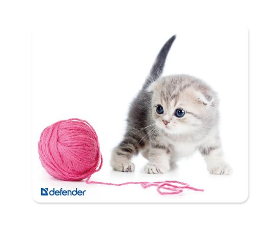  Коврик для компьютерной мыши Defender 230x190x1,6mm (в ассортименте 10 видов) (219957) 