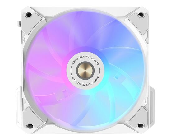  Вентилятор ALSEYE i12W White 120 x 120 x 25mm DC 12V 0.25A 800-1800 