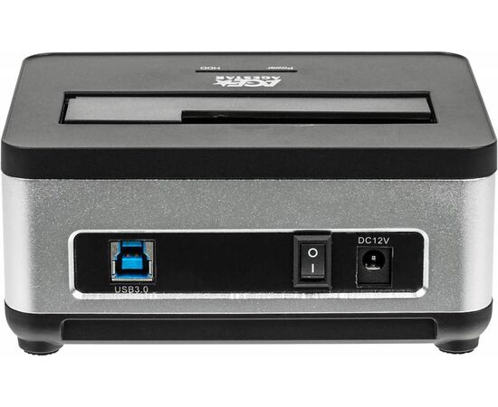  Док-станция для HDD AgeStar 3UBT7 SATA III пластик/алюминий серебристый 1 