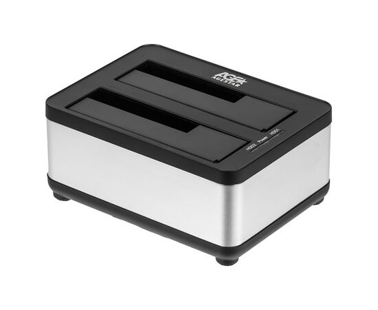 Док-станция для HDD AgeStar 3UBT8 Sata III пластик/алюминий серебристый 2 
