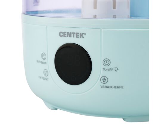  Ультразвуковой увлажнитель воздуха Centek СТ-5110 21 Омл/ч 3.8Л/45д Б /LCD «сенссор/Верх. зал и в/Подсветка 