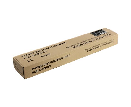  Блок розеток горизонтальный ExeGate ServerPro PDU-19H606 Al-6S-EU2-SW-O (EX280831RUS), 19", 1U, Алюминий, 6 Schuko, кабель с евровилкой VDE-250V-16A-3*1.5mm2, 2 метра, выкл. с подсветкой, защита от перегрузки, черный 