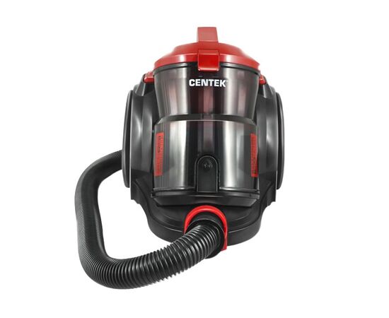  Пылесос Centek СТ-2536 (красн/черн) мультициклон 2400/420Вт. стакан 2 л. телескоп металл. трубка 
