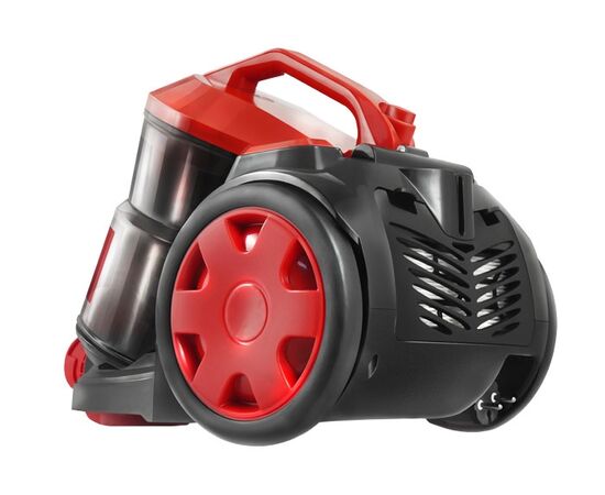 Пылесос Centek СТ-2536 (красн/черн) мультициклон 2400/420Вт. стакан 2 л. телескоп металл. трубка 