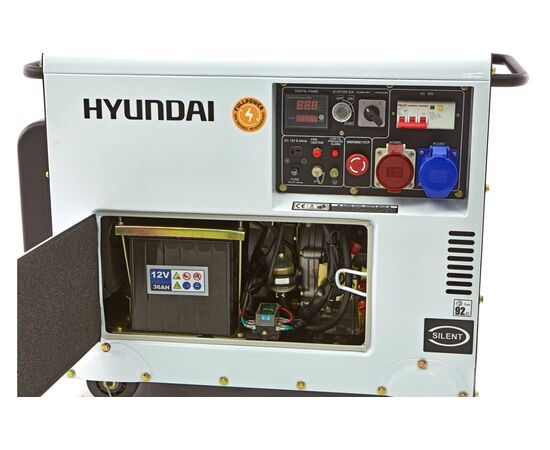  Генератор Hyundai DHY 8500SE-3 7.2кВт 
