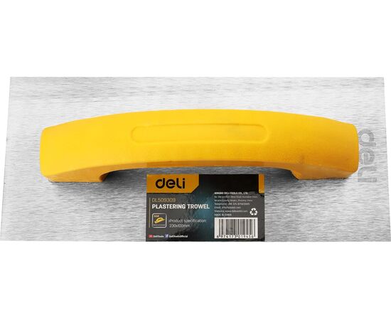  Кельма штукатура Deli DL509309 прямоугольная 230х100мм 